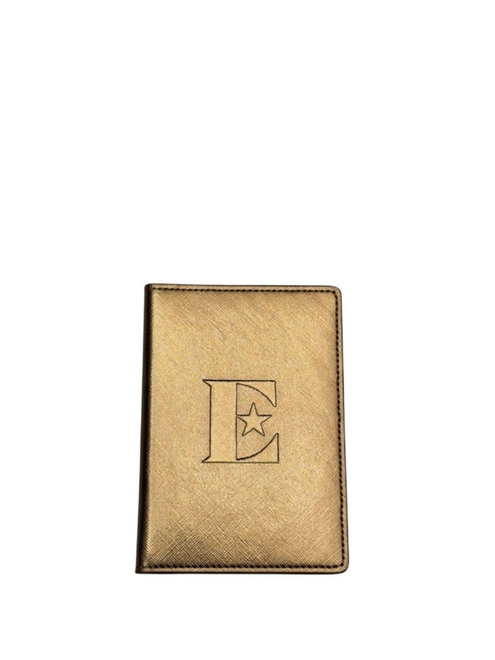 ELTON JOHN - GOLD BIFOLD PASSPORT HOLDER WALLET